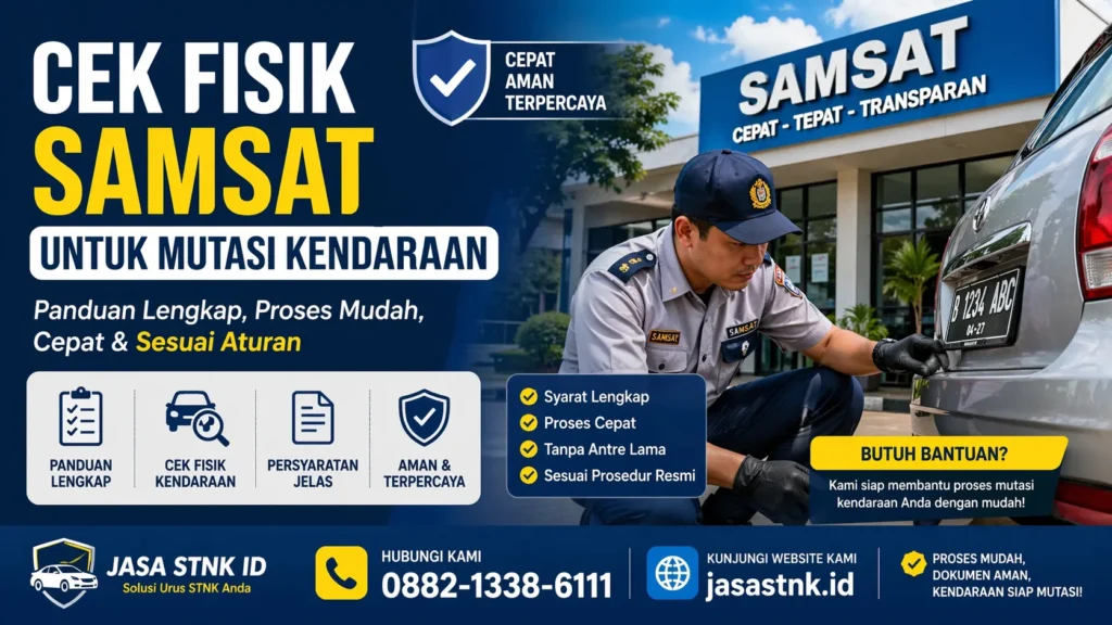 Cara Cek Fisik Samsat untuk Mutasi
