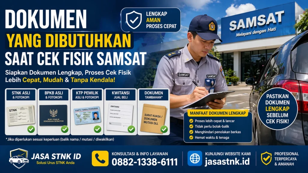 Dokumen yg Dibutuhkan Saat Cek Fisik