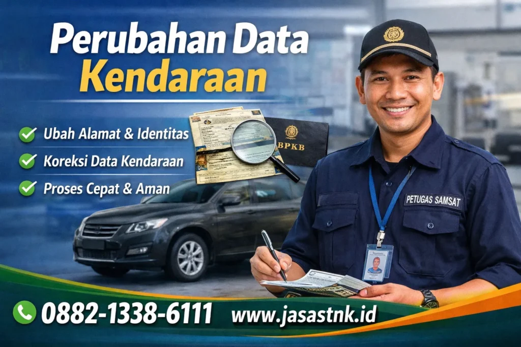 Perubahan Data Kendaraan Resmi