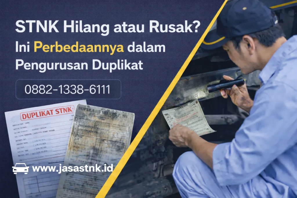 STNK hilang atau rusak