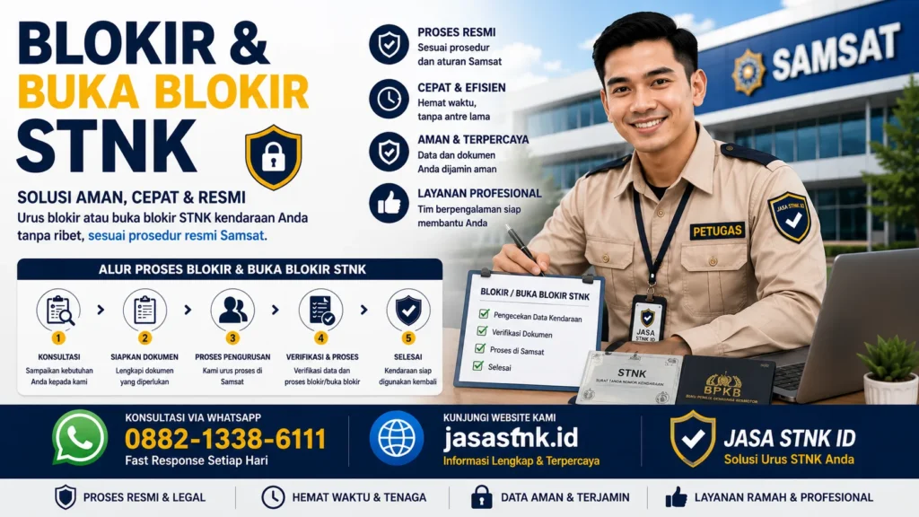 blokir dan buka blokir stnk