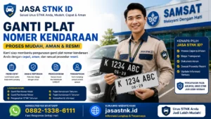 ganti plat nomer kendaraan