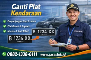 GANTI PLAT KENDARAAN