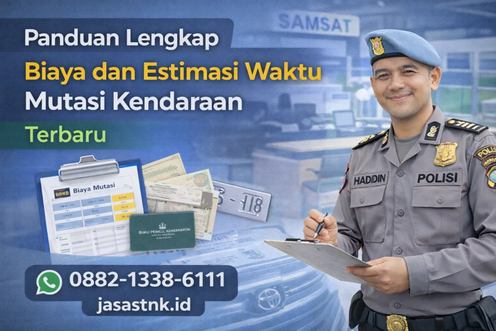 Biaya dan Estimasi Waktu Mutasi Kendaraan