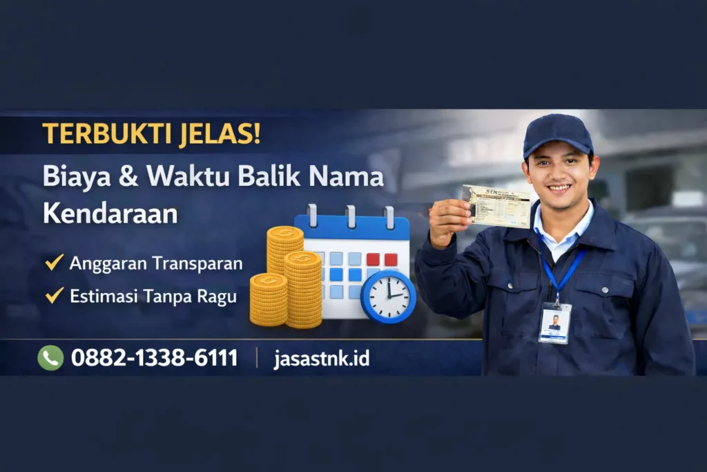 Biaya dan Waktu Balik Nama Kendaraan