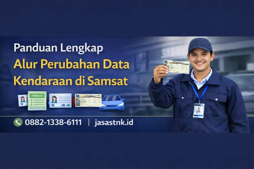 Alur Perubahan Data Kendaraan di Samsat