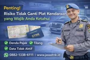 Risiko Tidak Ganti Plat Kendaraan