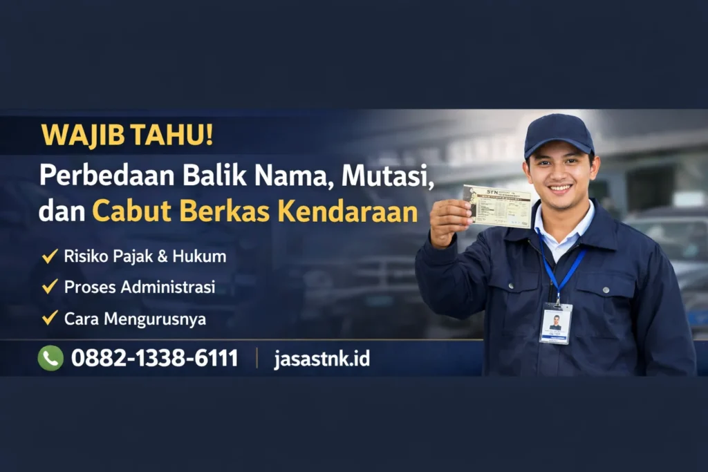 Perbedaan Balik Nama Mutasi dan Cabut Berkas Kendaraan
