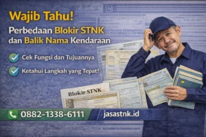 Perbedaan Blokir STNK dan Balik Nama Kendaraan