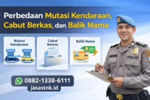 Perbedaan Mutasi Kendaraan Cabut Berkas dan Balik Nama