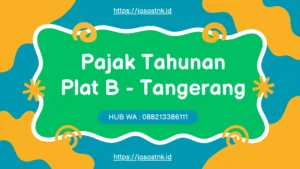 Proses Pajak Tahunan Plat B – Tangerang Febuari 2026