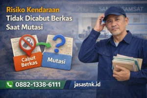 Risiko Kendaraan Tidak Dicabut Berkas Saat Mutasi