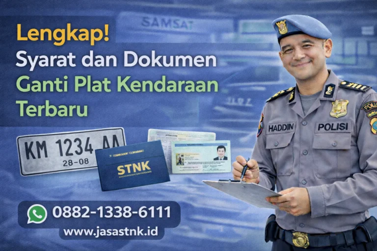 Syarat dan Dokumen Ganti Plat Kendaraan