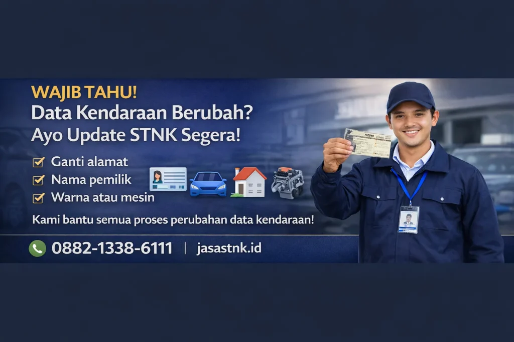 jenis perubahan data kendaraan