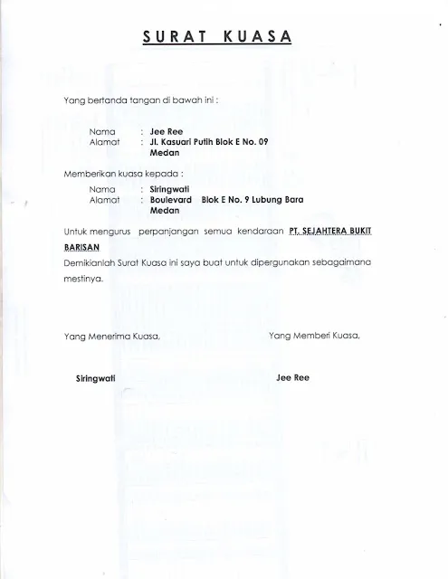Surat Kuasa Cabut Berkas Kendaraan: Panduan Lengkap dan Solusi Administrasi Anda