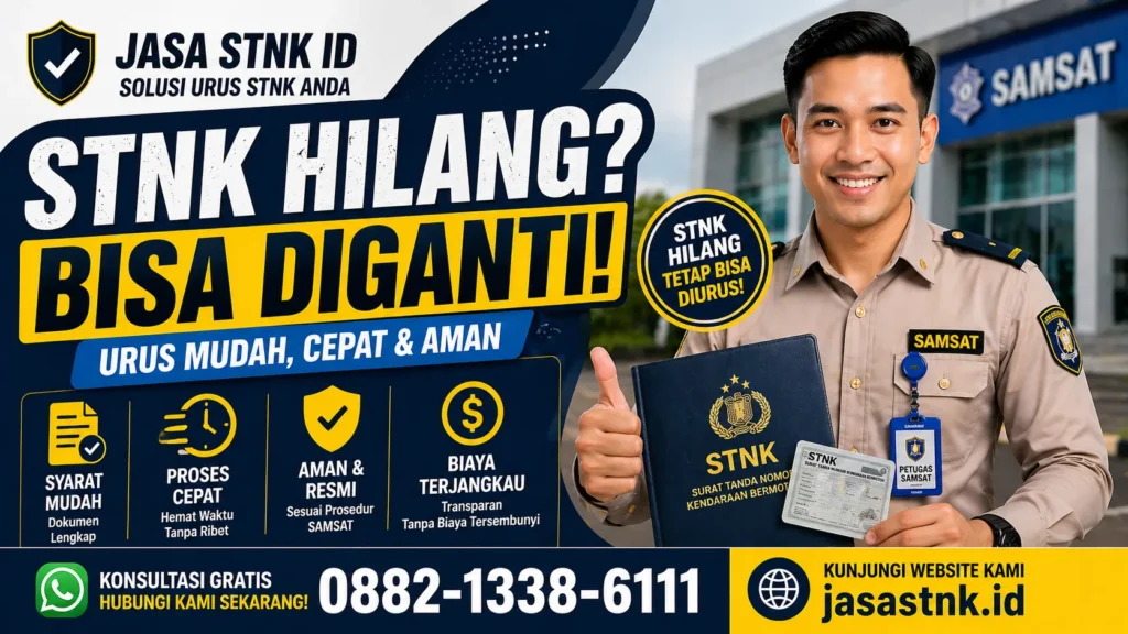STNK hilang bisa diganti