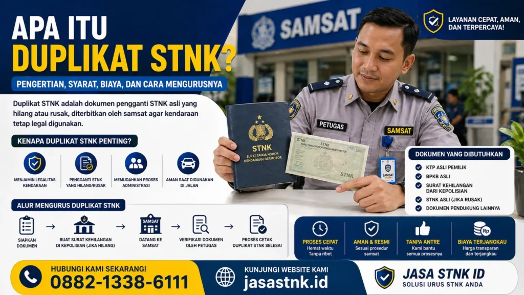 Apa Itu Duplikat STNK