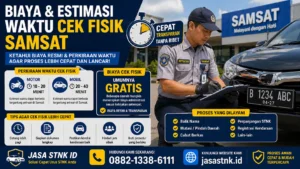 biaya dan estimasi waktu cek fisik