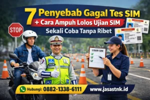 Penyebab Gagal Tes SIM + Cara Ampuh Lolos Ujian SIM Sekali Coba Tanpa Ribet