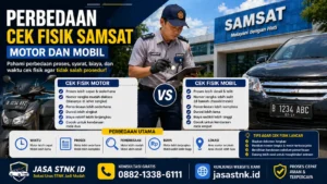 perbedaan cek fisik motor dan mobil