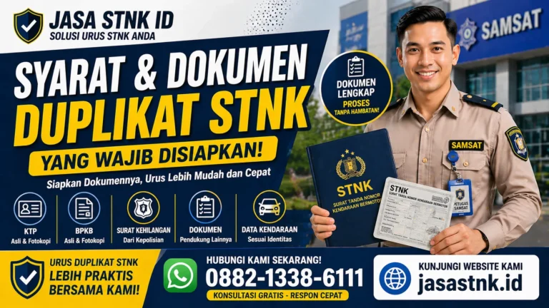 Syarat dan Dokumen Duplikat STNK