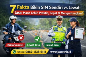 Bikin SIM Sendiri vs Lewat Jasa: Mana Lebih Praktis, Cepat & Menguntungkan?