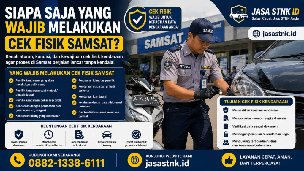 wajib cek fisik samsat