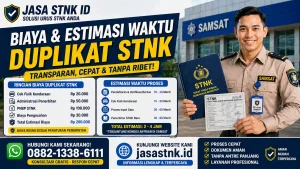 biaya dan estimasi waktu duplikat STNK