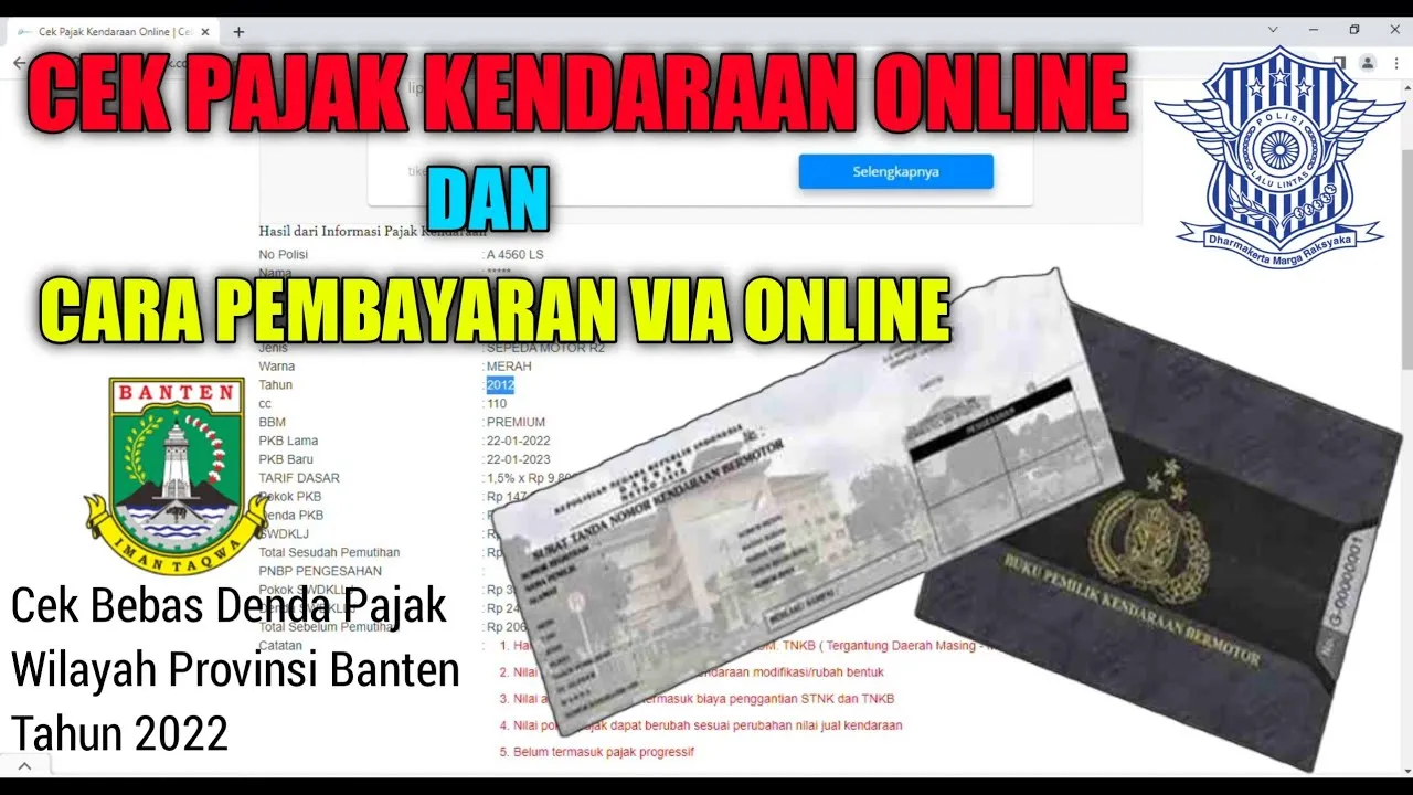 Cara Cek Pajak STNK Online dan Offline Terlengkap untuk Pemilik Kendaraan