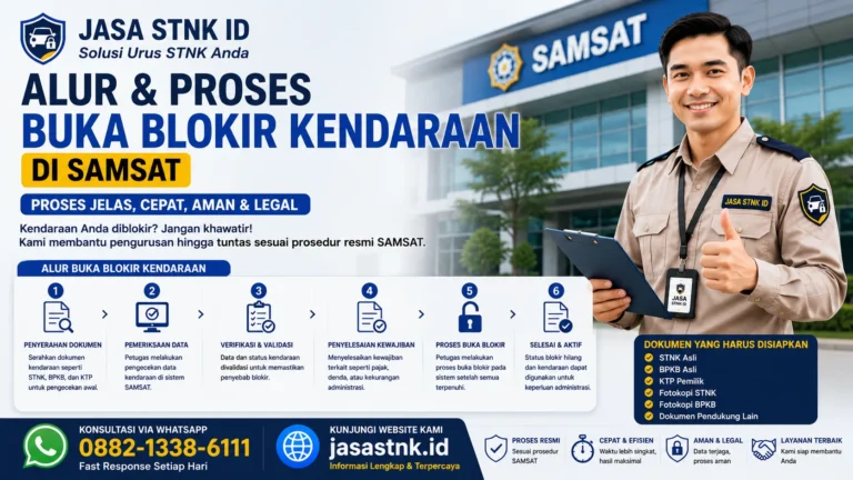 Alur dan Proses Buka Blokir Kendaraan