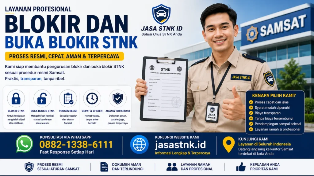Apa Itu Blokir dan Buka Blokir STNK