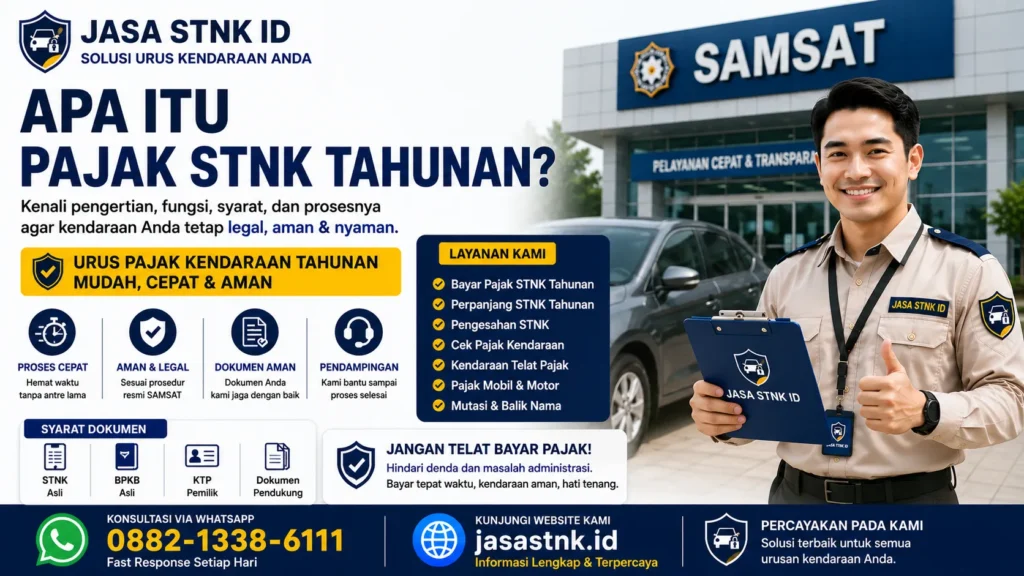 Apa Itu Pajak STNK Tahunan