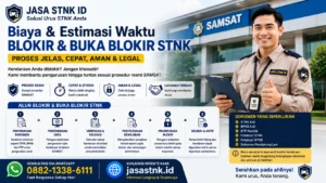biaya dan estimasi waktu blokir dan buka