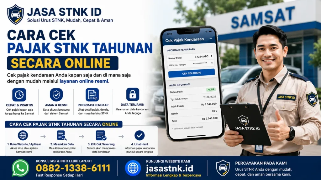 cara cek pajak stnk tahunan