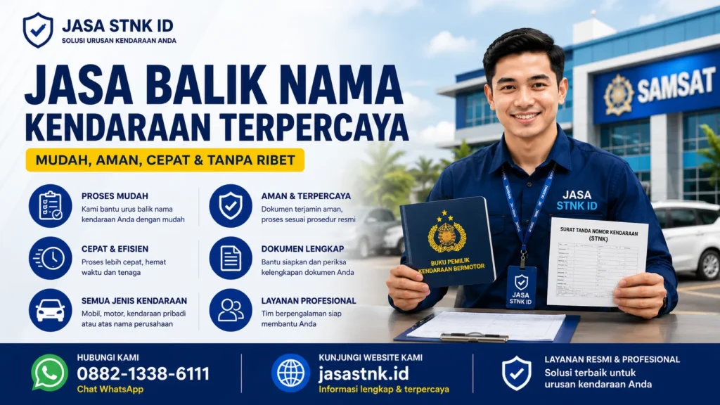 jasa balik nama kendaraan terpercaya