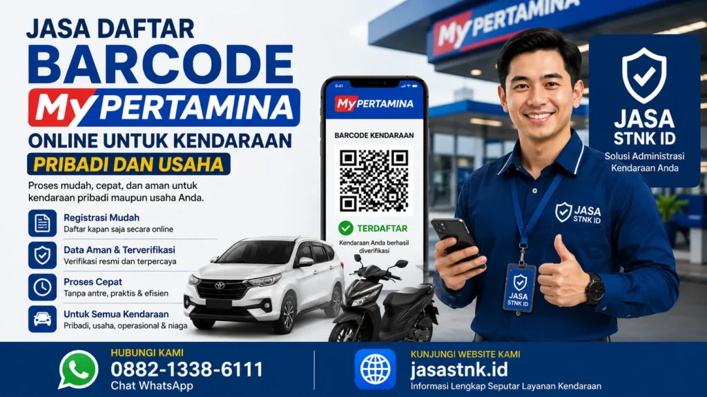 Jasa Daftar Barcode MyPertamina