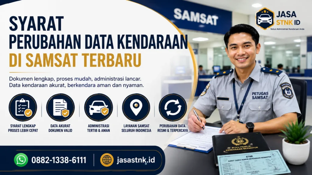 Syarat Perubahan Data Kendaraan